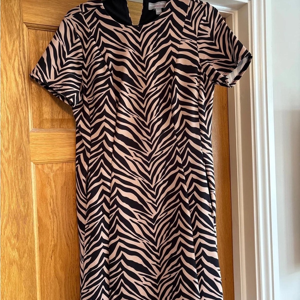 Ladies animal print dress size 10